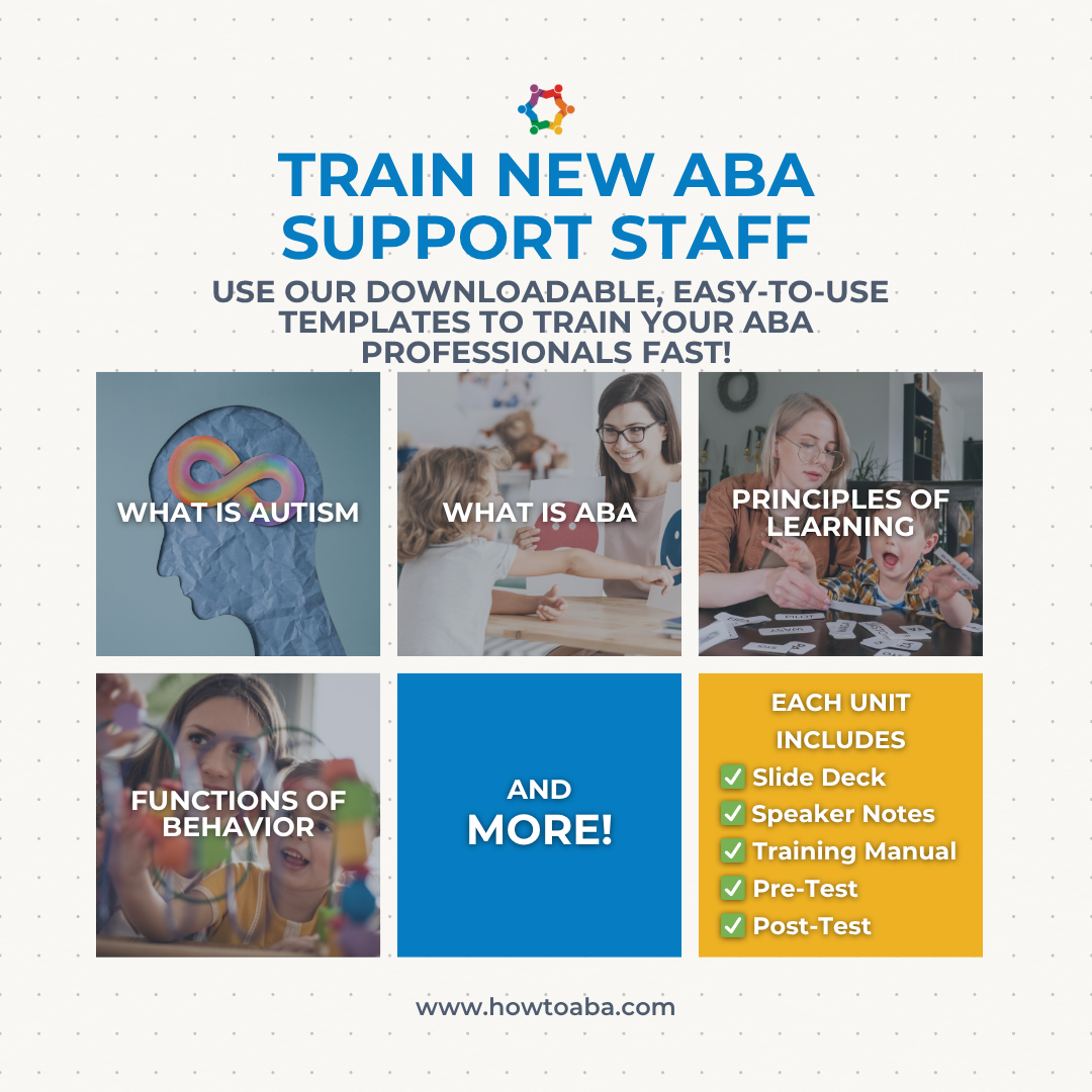 ABA Chaining: Teaching Skills Step by Step